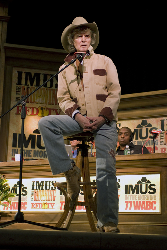 What are some major radio stations that carry the Don Imus show?